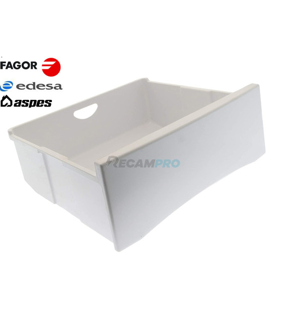 CAJÓN SUPERIOR E INTERMEDIO PARA FRIGORÍFICO EDESA SUSTITUTO COLOR BLANCO 1CT320  F19A016A4