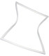 BURLETE PARA PUERTA CONGELADOR INDESIT C00141558