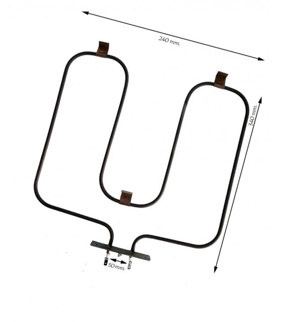 RESISTENCIA INFERIOR HORNO CORBERÓ 1700W 38CO0001