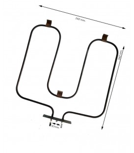 RESISTENCIA INFERIOR HORNO CORBERÓ 1700W 38CO0001