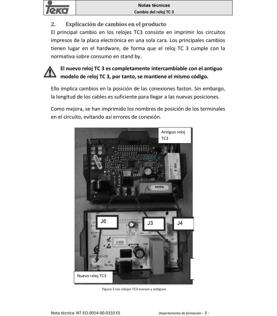RELOJ PROGRAMADOR HORNO TEKA HE720N 83140625