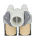 ELECTROVÁLVULA PARA LAVADORA ZANUSSI, DOBLE 311065437007 