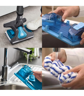 CABEZAL CEPILLO ASPIRADOR ROWENTA, TEFAL, AQUA HEAD CON 2 MOPAS ZR009600