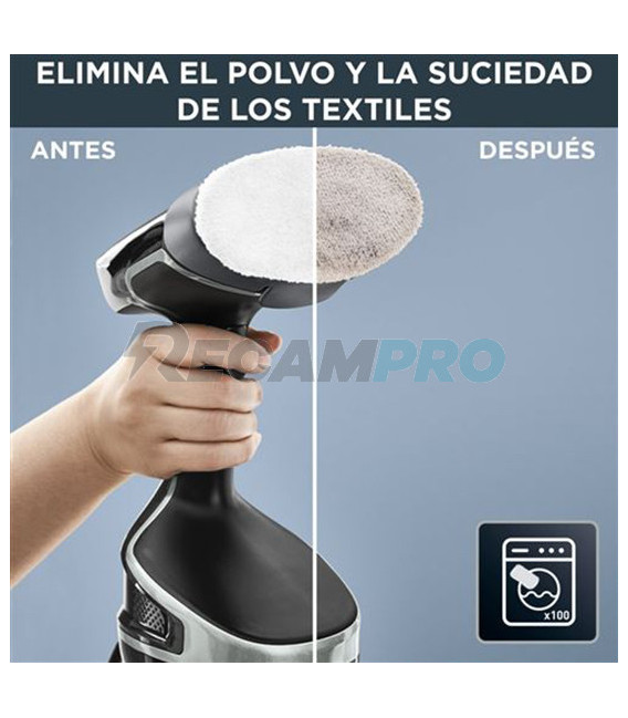 Cepillo de vapor vertical Rowenta Access Steam Force plancha y desinfecta DR8270D1