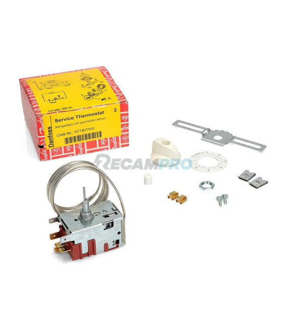 TERMOSTATO DANFOSS Nº2 FRIGORÍFICO 077B7002