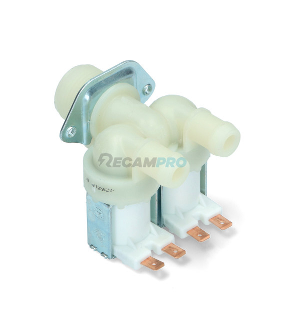 ELECTROVÁLVULA PARA LAVADORA UNIVERSAL 2 VÍAS 180º TS853 C00045951