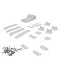 KIT PIEZAS DE FIJACION FRIGORÍFICO INCORPORADO CANDY, DELONGHI, HAIER... 70001294