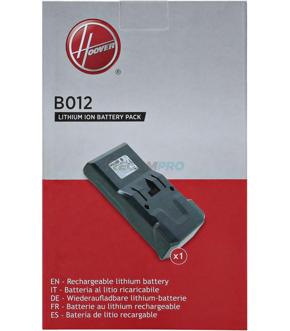 BATERÍA RECARGABLE ORIGINAL ASPRADOR HOOVER H-FREE 100 35602208