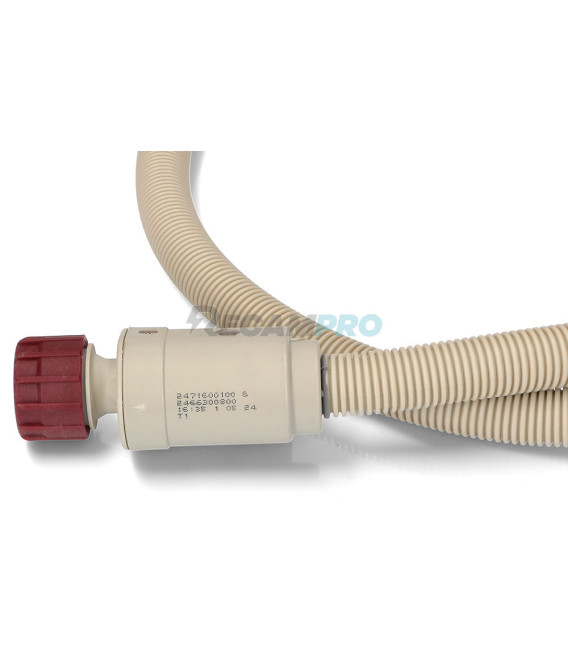 TUBO DE ENTRADA AGUA CON AQUASTOP PARA LAVADORA CANDY, BEKO, ELECTROLUX 92968155
