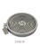 RESISTENCIA DE VITROCERÁMICA 2100W  Ø230 MM 481231018892