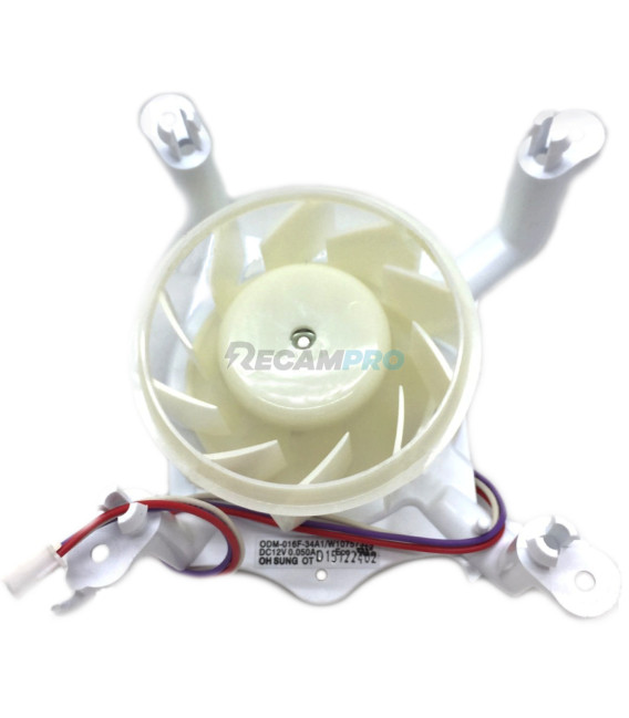 VENTILADOR FRIGORIFICO BAUKNECHT, WHIRLPOOL 481010757324