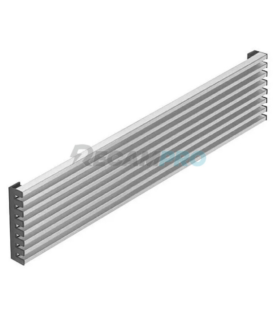 REJILLA VENTILACIÓN 8 VARILLAS INOX 90 CM REJI8INOX90
