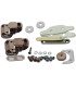 KIT BISAGRA CIERRE PUERTA LAVADORA BAUKNECHT, CANDY, HOOVER, TEKA... 41026810