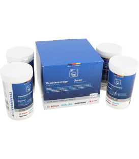 Pack 4 unidades limpiador en polvo para lavadoras 00311928
