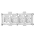 BOTONERA 4 PULSADORES LAVADORA APELL, SMEG, VESTEL, BUSH 696412018