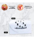 Cabezal depiladora Braun blanco con 20 ruedas 67030280