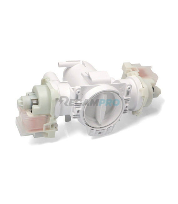 DOBLE BOMBA DESAGÜE PARA LAVADORA FAGOR, EDESA, F8212, LFB710 AS0016022