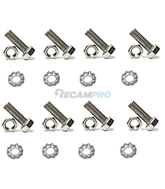 KIT TORNILLOS SUJECIÓN CRUCETA LAVADORA ROMMER, EDELWEISS. 75RM0000