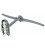 BRAZO ASPERSOR SUPERIOR COMPLETO LAVAVAJILLAS BOSCH, SIEMENS 11010054