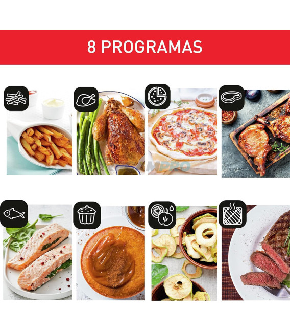 FREIDORA DE AIRE MOULINEX EASY FRY OVEN & GRILL 11 L. AL501810