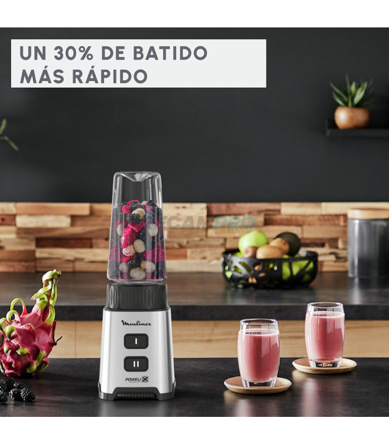 BATIDORA DE VASO INDIVIDUAL MOULINEX PULSEO LM17GD LM17GD10