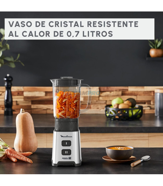 BATIDORA DE VASO INDIVIDUAL MOULINEX PULSEO LM17GD LM17GD10