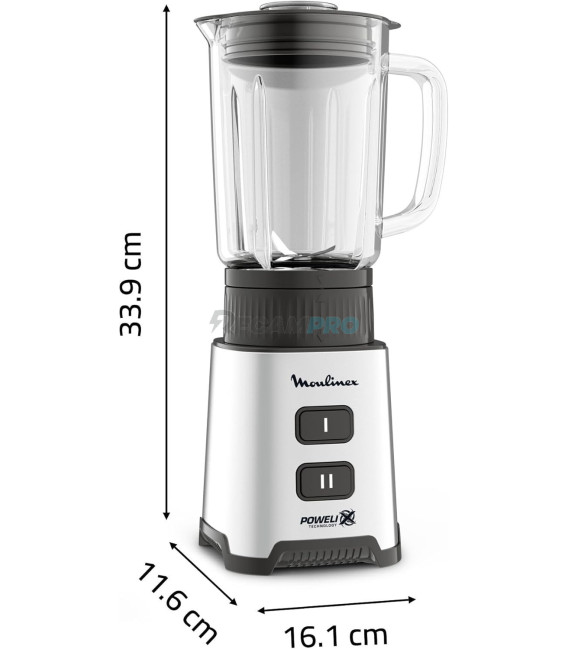 BATIDORA DE VASO INDIVIDUAL MOULINEX PULSEO LM17GD LM17GD10