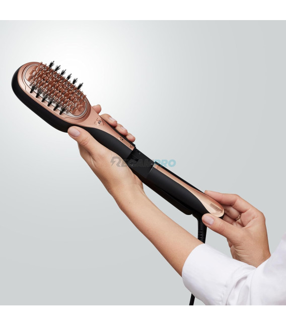 CEPILLO REPARADOR ROWENTA HAIR THERAPIST CF9940F0 CON TECNOLOGÍA THERMAL CARE