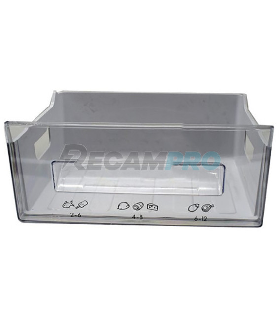 CAJÓN CONGELADOR SUPERIOR E INTERMEDIO FRIGORÍFICO CANDY 43009127