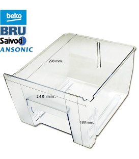 CAJÓN DE VERDURAS FRIGORÍFICO ANSONIC, BEKO, BRU, SAIVOD 4207680100