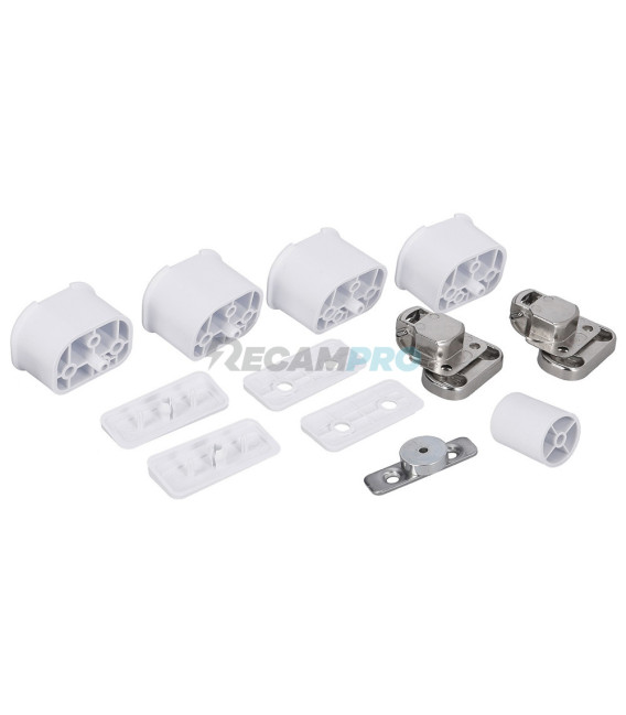 KIT BISAGRA PUERTA LAVADORA INTEGRADA CANDY, HOOVER, TEKA, HAIER. 43013964