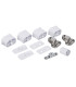 KIT BISAGRA PUERTA LAVADORA INTEGRADA CANDY, HOOVER, TEKA, HAIER. 43013964