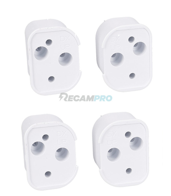 KIT BISAGRA PUERTA LAVADORA INTEGRADA CANDY, HOOVER, TEKA, HAIER. 43013964