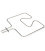 RESISTENCIA INFERIOR HORNO AEG, ELECTROLUX, ZANUSSI 3570338040