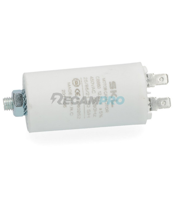 CONDENSADOR PERMANENTE 12,5 mf - 450V 12AG007