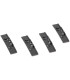 KIT 4 UDS. PATINES PARA SECADORA WHIRLPOOL, INDESIT C00255284