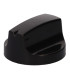 Mando cocina encimera Teka negro con eje corto 73TK0055