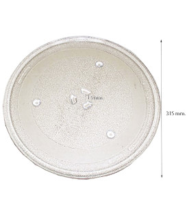 PLATO MICROONDAS 315mm, ANCLAJE 1,5CM. 49PM014