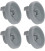 4 RUEDAS CESTA INFERIOR LAVAVAJILLAS BOSCH, SIEMENS, 00066320