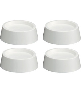 PIES AMORTIGUADORES ANTIVIBRACIONES Y ANTIRALLADURAS PARA LAVADORA (4 unidades) 500WP0160