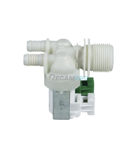 ELECTROVÁLVULA PARA LAVADORA ZANUSSI, CORBERO, 2 VÍAS, 180º 1271TVI 1240825008