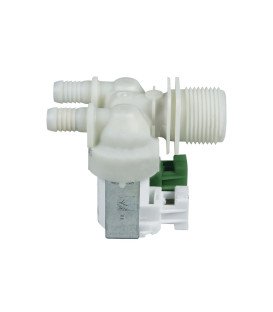 ELECTROVÁLVULA PARA LAVADORA ZANUSSI, CORBERO, 2 VÍAS, 180º 1271TVI 1240825008
