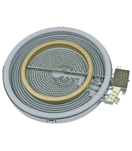 RESISTENCIA DOBLE VITROCERÁMICA BOSCH, SIEMENS 00436626