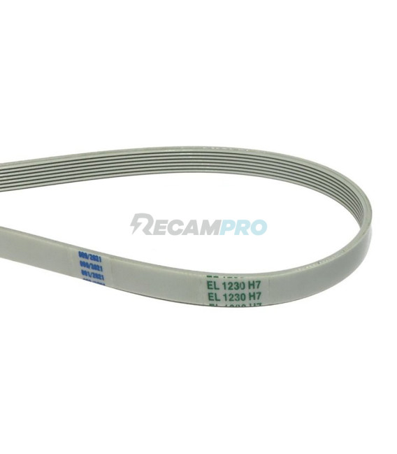 CORREA LAVADORA, SECADORA AEG, NEW POL, 1230H7 EL