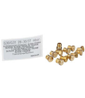 JUEGO DE INYECTORES COCINA DE GAS BUTANO BOSCH 00423714