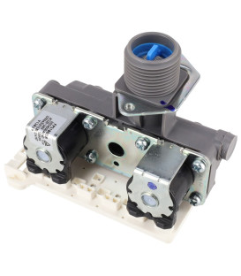 ELECTROVÁLVULA DOBLE ENTRADA AGUA LAVADORA HAIER 49045847
