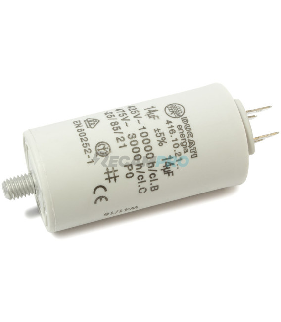 CONDENSADOR DE ARRANQUE 14MF, MEDIDAS 36X58MM 416171564