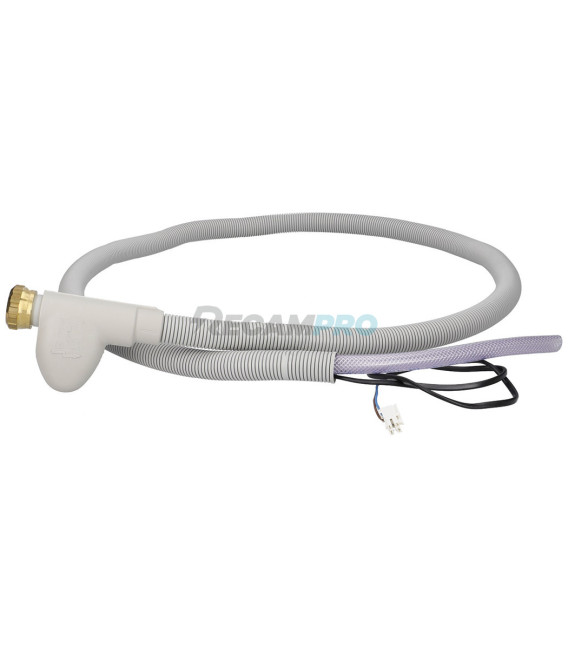 MANGUERA ENTRADA DE AGUA CON AQUASTOP BAUKNECHT,  WHIRLPOOL 481253029403