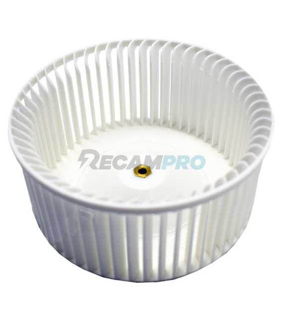 Turbina campana extractora universal, giro izquierda, 144x67mm. (va con extractor 41cu005) 41CU0001R