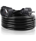 CABLE ALARGADOR 5 METROS NEGRO - SCHUKO 0902066